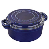 Staub Cast Iron 7 Qt. Cast Iron Round Dutch Oven