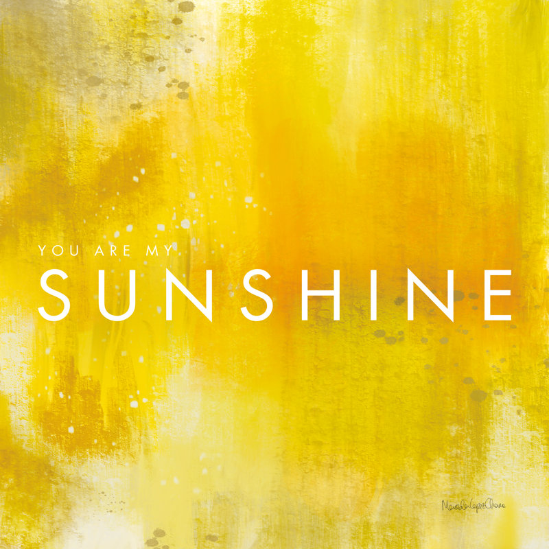 Sunshine by Mercedes Lopez Charro - Wrapped Canvas Print, 30cm H x 30cm W x 3.8cm D