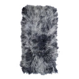Sheepskin Area Rug in Gray