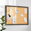 Panneau de liège mural commercial 20 x 30 avec punaises en bois - brun brûlé-99855683-99855687