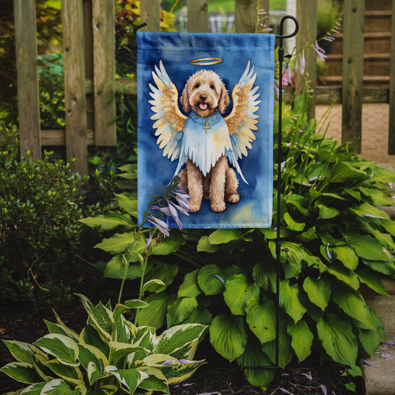 Drapeau Labradoodle My Angel Garden