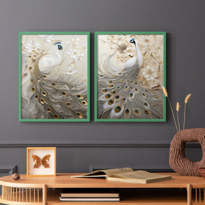 ANIMALS Series CCXLII - Reproduction encadrée de qualité supérieure - prête à être accrochée - aucun clou requis - aucun clou requis