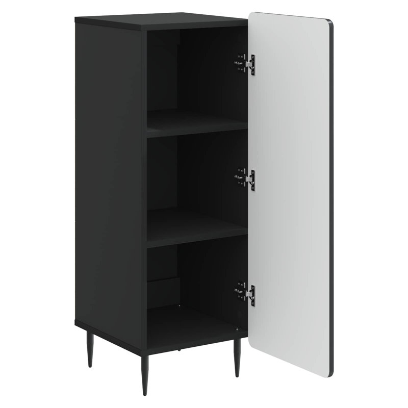 34.5cm Sideboard, Black