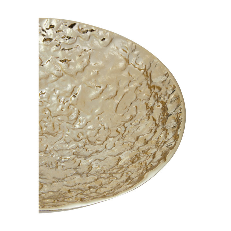 Beric Metal Decorative Bowl 1, Gold