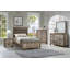 Ensemble de chambre à coucher à panneau en mélamine Josabet-332895241-295937419