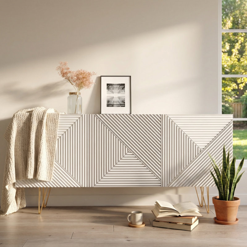 Buffet 63 po Delford, Blanc