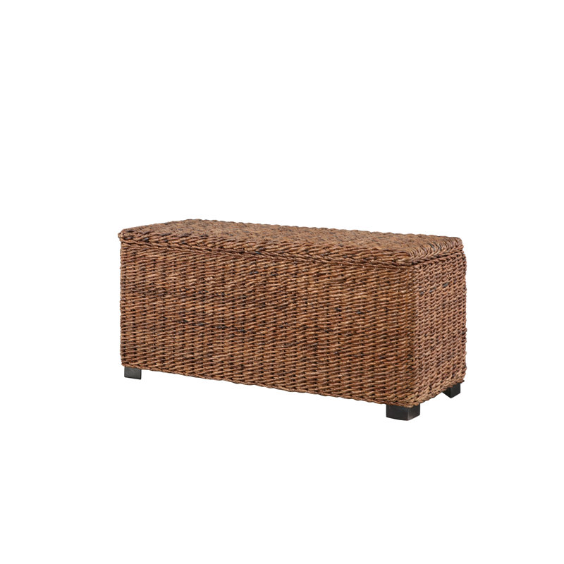 Banc de rangement Berndt, Brun