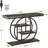 Tribesigns Industrial 4-Tier Wood Console Table