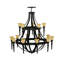 Lustre 60 lumières l 60 "Pontoise