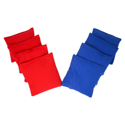 Trademark Innovations Red And Blue) Fabric Cornhole Set