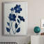Indigo Bloom II - reproduction de cadre photo simple-88259053-88259056