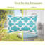 Housse et insert de coussin rectangulaire d'extérieur Trellis-1127204637