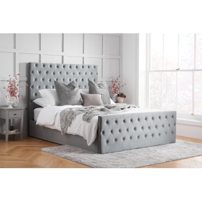 Palermo Upholstered Ottoman Bed