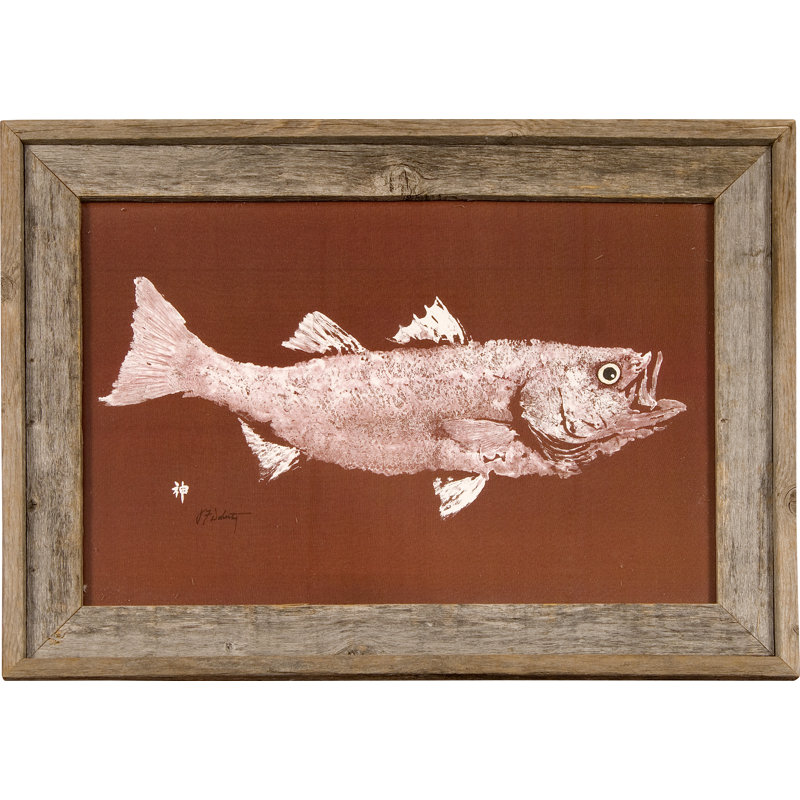FishAye rayé Bass Art