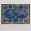 «World Globes Blueprint» par Paul Cezanne - reproduction d'art encadrée-1890099025-1890099024