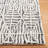 Jimya Hand Tufted Wool Viscose Cotton with Latex Geometric Rug in Black/Ivory-346454381