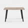 Bulhary Metal Base Dining Table