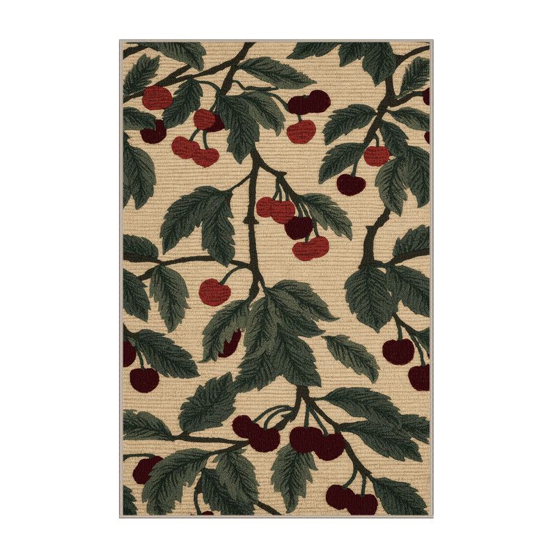  Tapis lavable Chokecherry, Tapis de couloir 2 pi x 4 pi