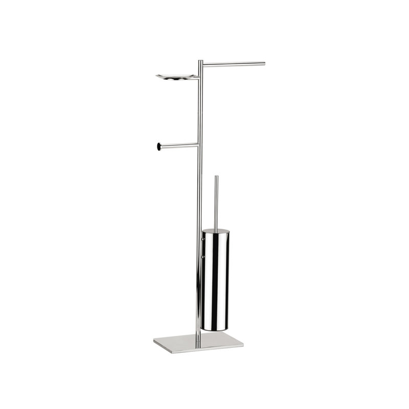 Ensemble de brosse de toilette sur pied 31,5 po Iceberg