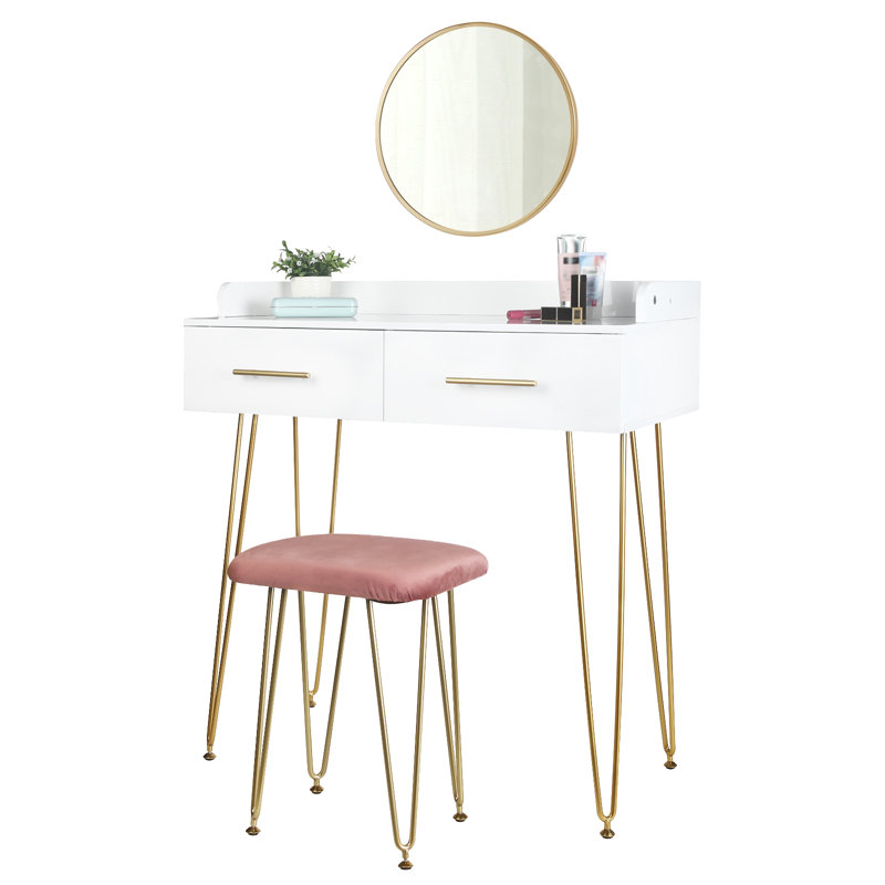 Eleni Dressing Table with Mirror