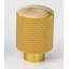 Modern Knurled Chrome Cylinder Knob-1492588463