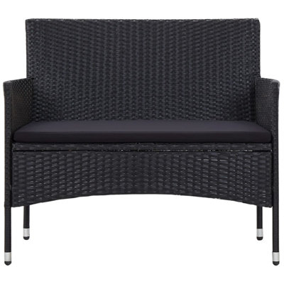 4 Piece Lounge Chair with Cushions