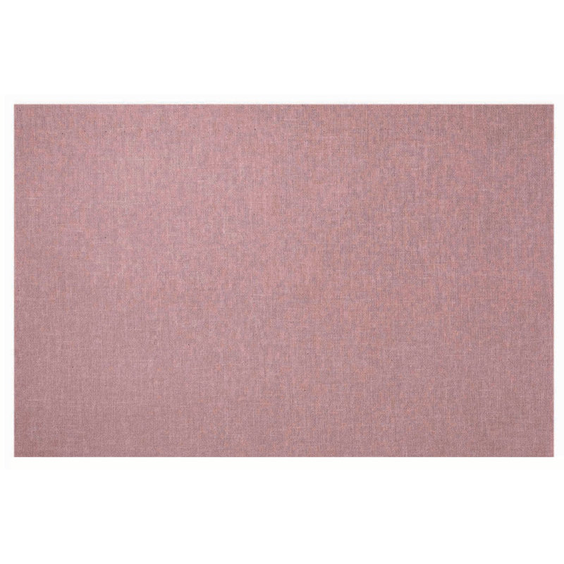 Panneau d'affichage sans cadre, Carré, H 18 po x l 24 po, Rose mauve