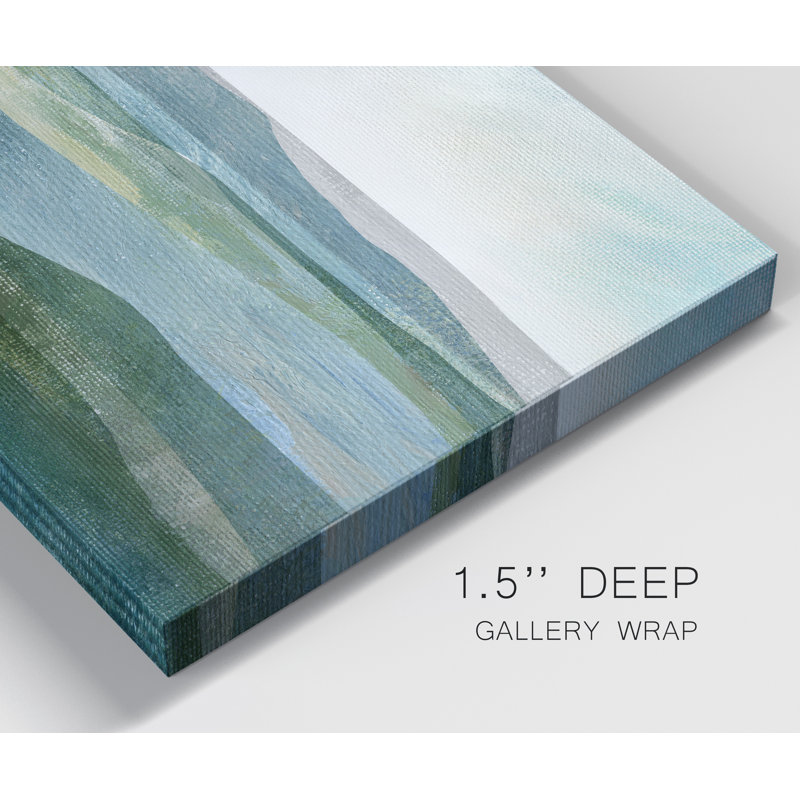 «River Valley», reproduction d'art sur toile tendue, H 12 po x l 8 po x P 1 po