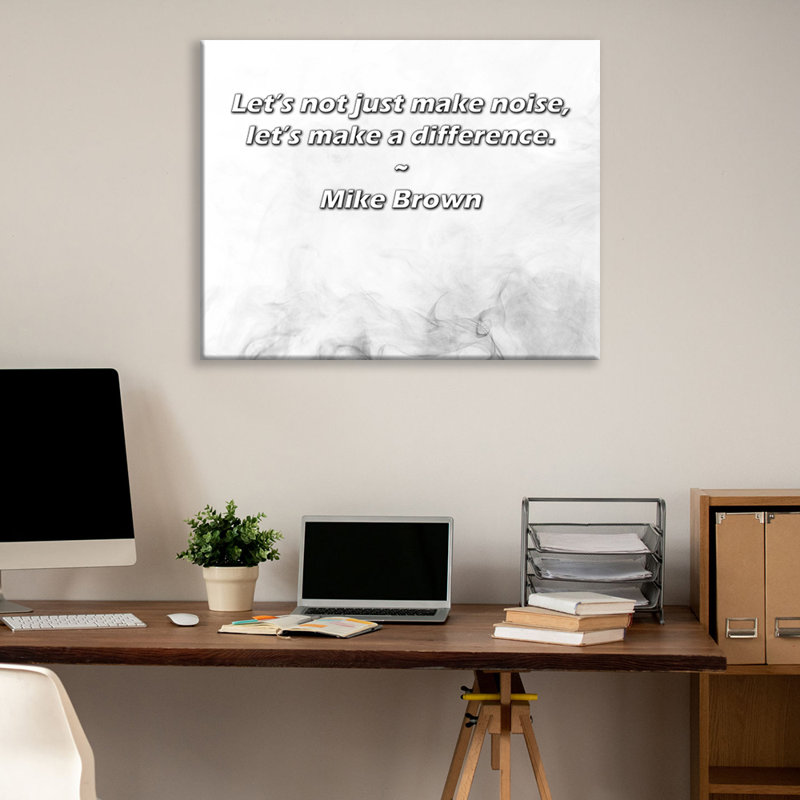 Latitude Run® Gallery Wrapped Canvas By Jaromir Jagr: "I’m trying not to be a kid all the time, but i, 17" H x 24" W