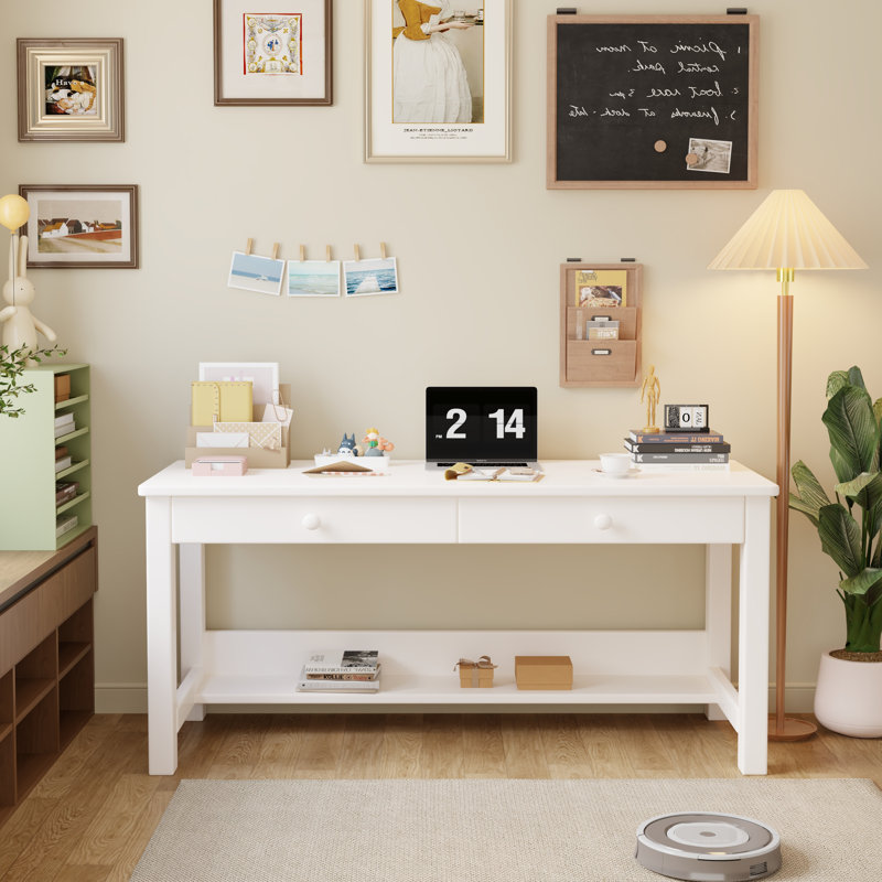 Bureau d'écriture Executive, White