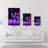 Elegant Tempered Glass Wall Art Painting, 13.8 x 21.7 inches | 100% Tempered Glass, Thickness: 0.16 inches | UV Printed for Vibrant Colors | Perfect for Home Decor, Living Room, & Office Spaces