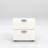2 - Drawer Nightstand in White