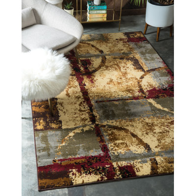 Adetomiwa Geometric Indoor Rug