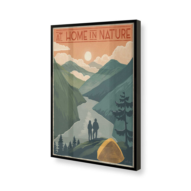 «Back To Nature», Noir satiné, H 15 po x l 12 po