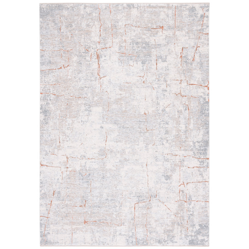 Breseis Performance Abstract Rug, Rectangle 5' x 8'2"