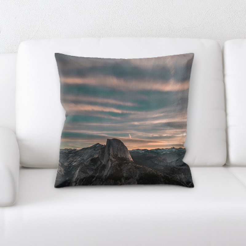 Kalusd Microsuede Reversible Throw Pillow