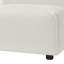 Chaise d'appoint rembourrée en tissu minimaliste Sora-122915273
