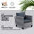 Premium All-Weather Wicker 7 - Person Patio Conversation Set with Cushions-1466395862