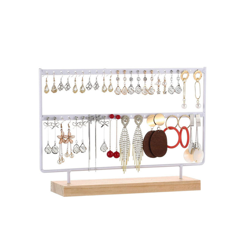 Porte-bijoux +, Blanc