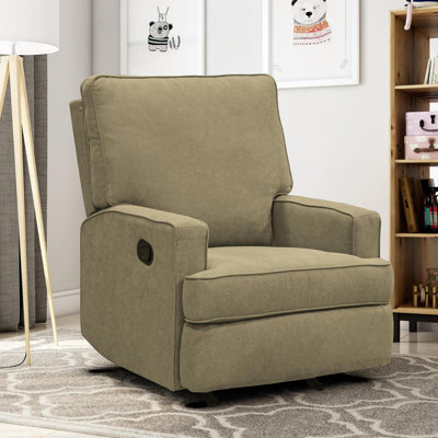 Emily Upholstered Reclining Rocking Chair