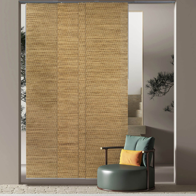Sharmaine Light Filtering Vertical Blind, Mayonaka