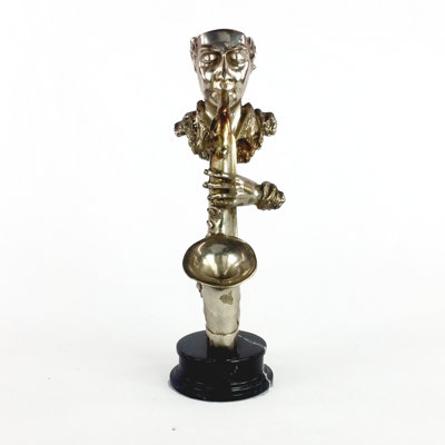 Figurine art déco saxophoniste