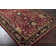 Graziani Oriental Hand-Tufted Wool Burgundy/Black Area Rug