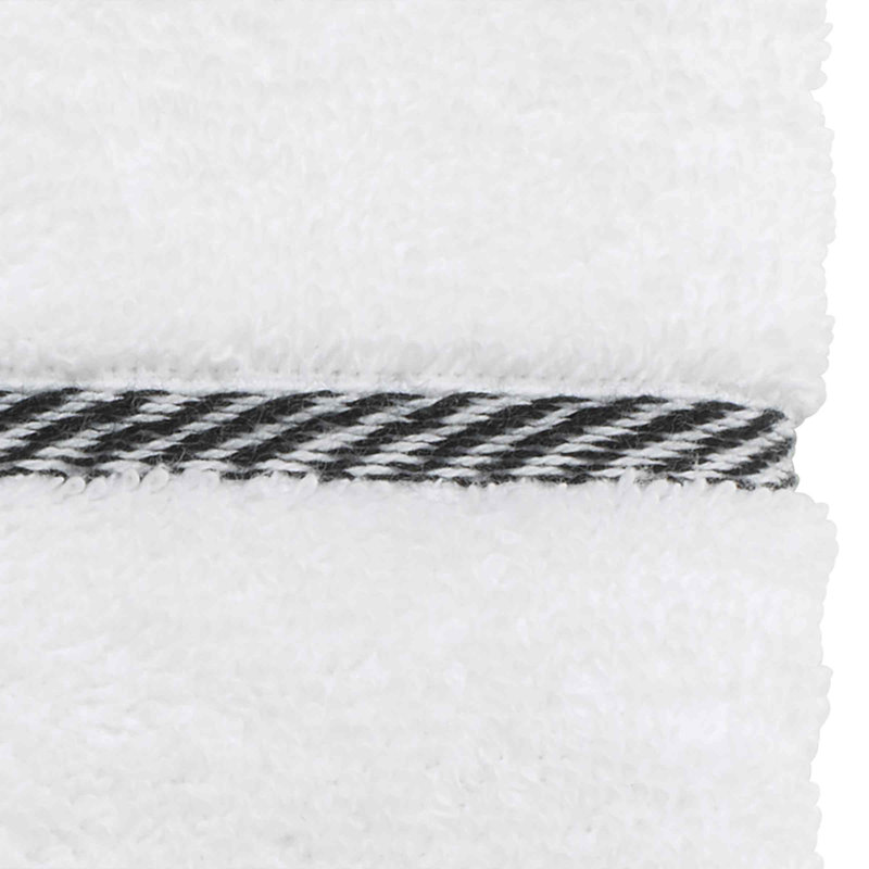 Nicole Miller Sydney 100% Cotton Midweight Jacquard Hand Towel