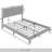 Linen Platform Bed -945541061-945541062