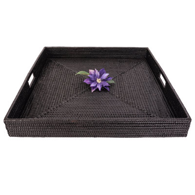 Edmond Rattan Tray - Set of 1