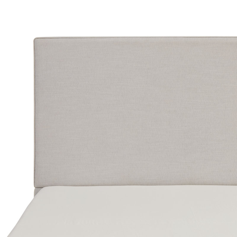 Stephanie Upholstered Bed, King, Ivory