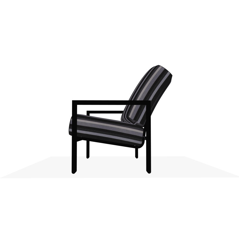 Causeuse Larssen, Noir, Granit sensoriel