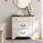 Haikey 3-Drawer Nightstand with Scalloped Edges-669381681-660056518