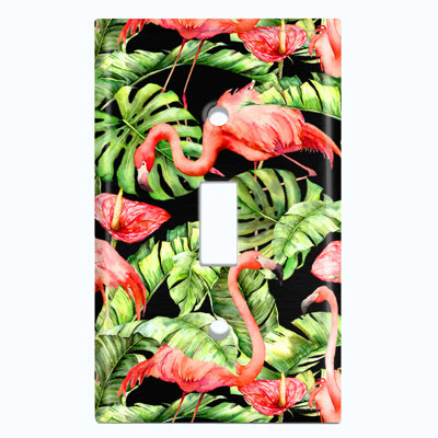 Animals 1 - Gang Toggle Light Switch Standard Wall Plate